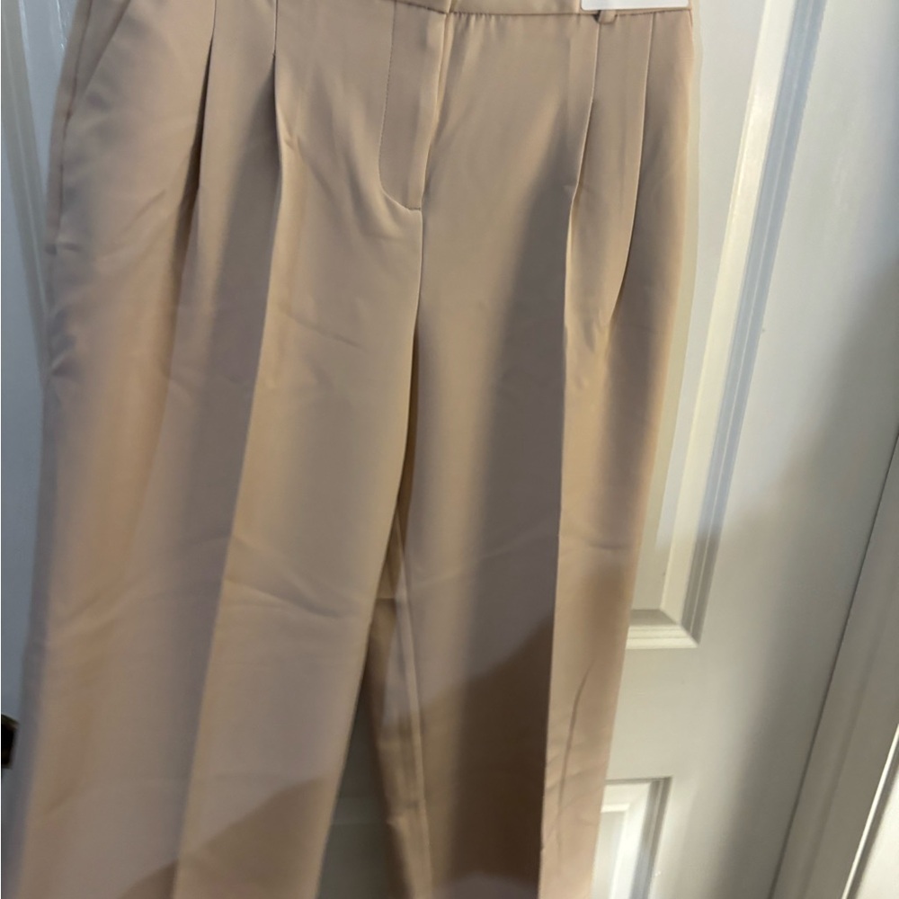 Women’s Liz Claiborne Charlotte Trouser pants - Beige Sz 8P NWT - Picture 6 of 8